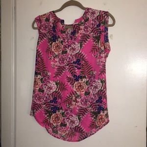 J. Crew Floral blouse
